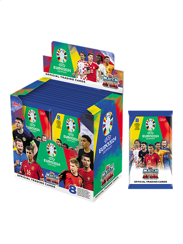 Topps UEFA Euro 2024 Match Attax Cards